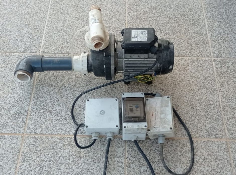 Kit completo motor de banheira de hidromassagem Esmaltal + parte elétr