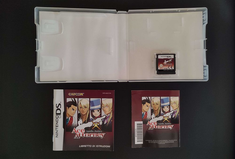 Apollo Justice Ace Attorney Nintendo DS