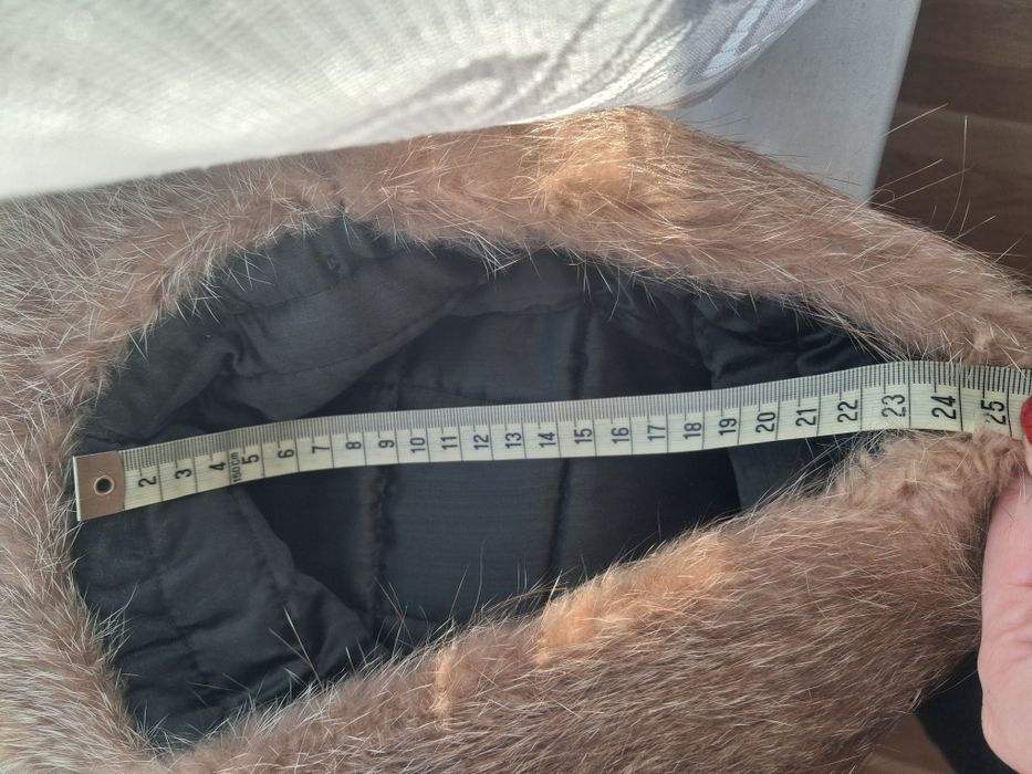 Czapka męska z nutrii,  jak nowa