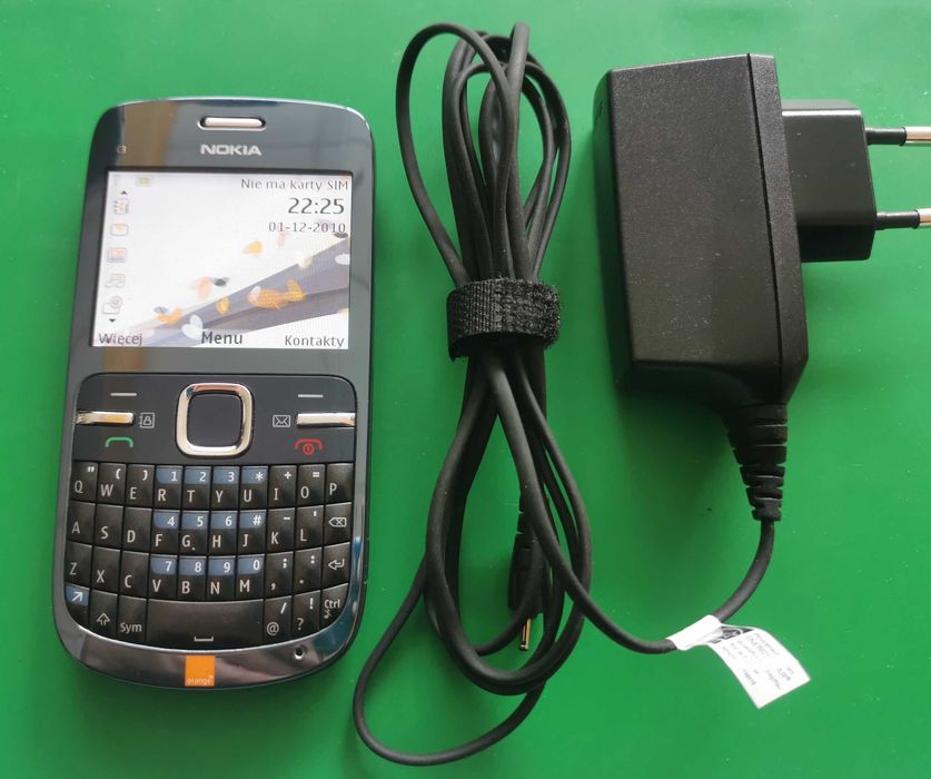 Nokia C3 jak nowa z Orange life timer tylko 2h42min