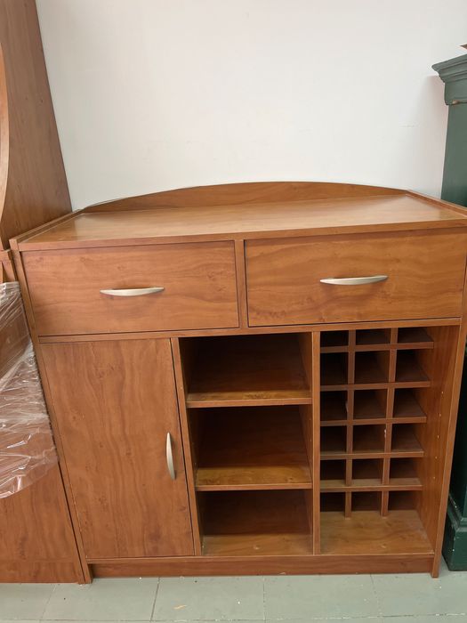 Móvel de apoio Restaurante / cozinha com garrafeira