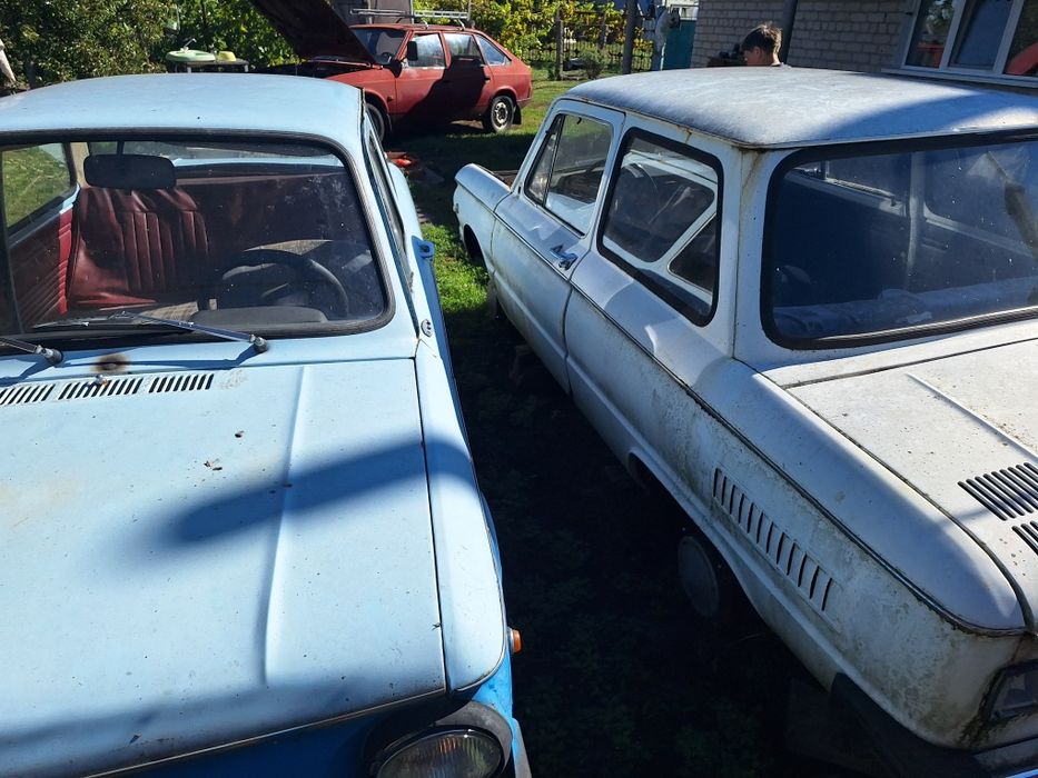 Продам 2 ЗАЗ 968М цілими або по запчастинам