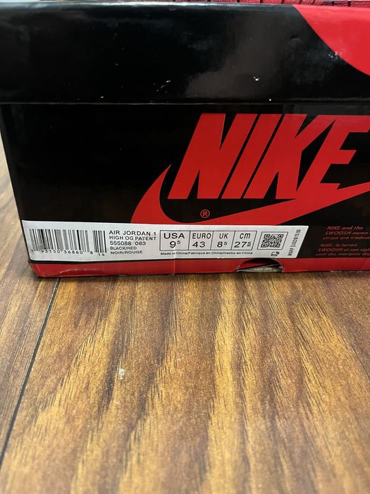 Buty Nike Jordan 1 High Patent