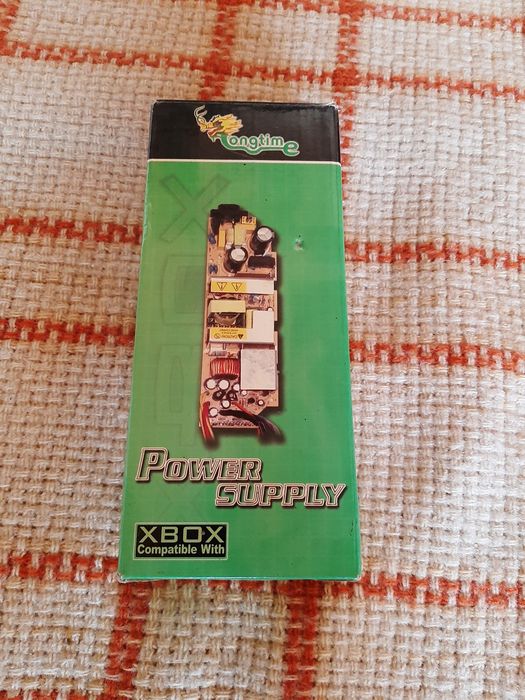 Stary Xbox 1 generacji zasilacz wewnetrzny