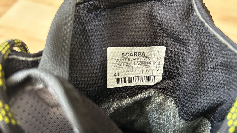 Buty lodowcowe Scarpa Mont Blanc GTX 41