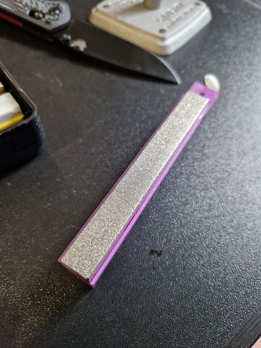 Ostrzałka Lansky Standard Diamond + Kamień UltraFine + Stojak montażow