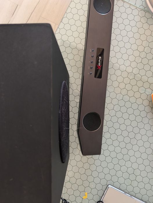 Soundbar Gaming Creative Sound BlasterX Katana + Subwoofer