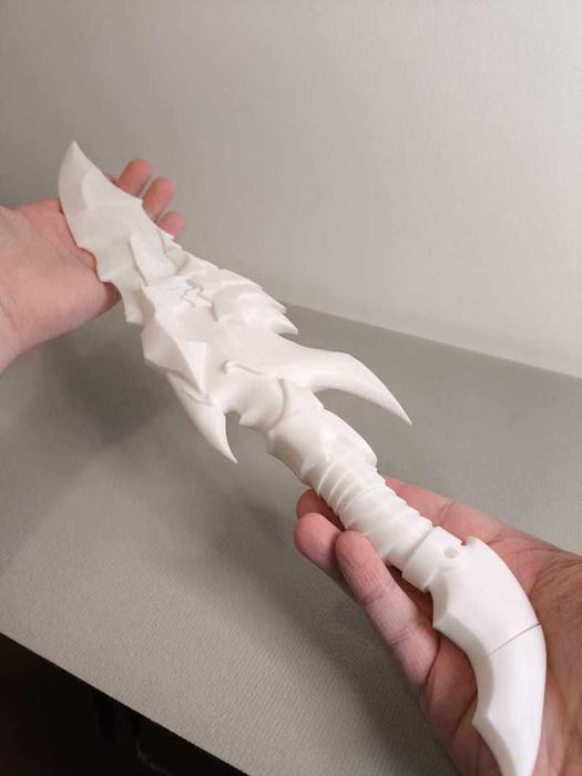 Solo Leveling Kamish's Wrath weapon | anime cosplay/props facas