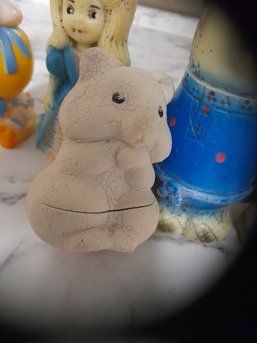 Резиновые игрушки времен ссср.