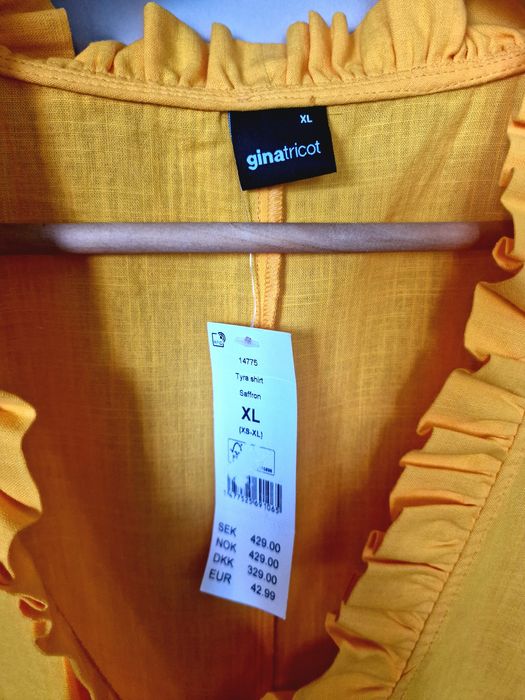 Gina Tricot zjawiskowa bluzka rozmiar XL oversize