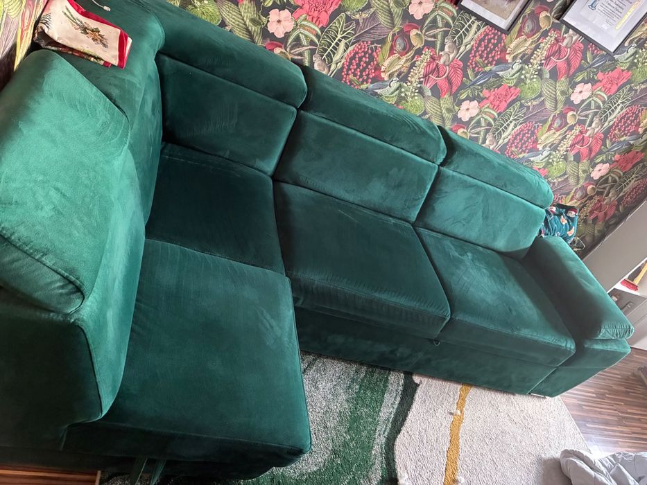 Łóżko sofa rogowa Lewa