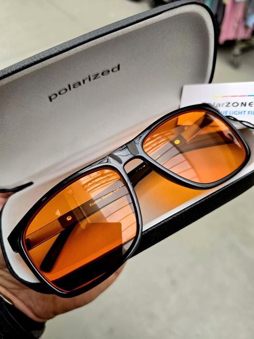 Polarzone okulary do komputera zerówki nowe