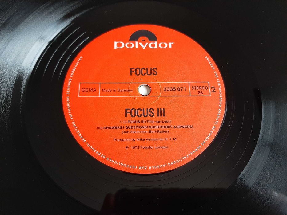 Focus - Focus 3 - Germany - 2 x Vinil LP