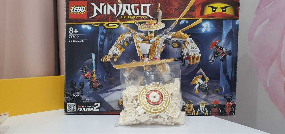 Meyo 7175  Lego Ninjago Golden Mech Set #71702 Лего Ніндзяго Золотий Меч: 5