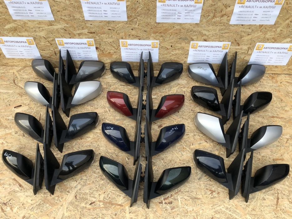 Зеркало ліве праве Renault Laguna 3 III 08-15р. (Разборка рено лагуна)