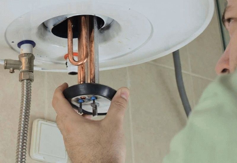 Ремонт и чистка бойлера. Установка.