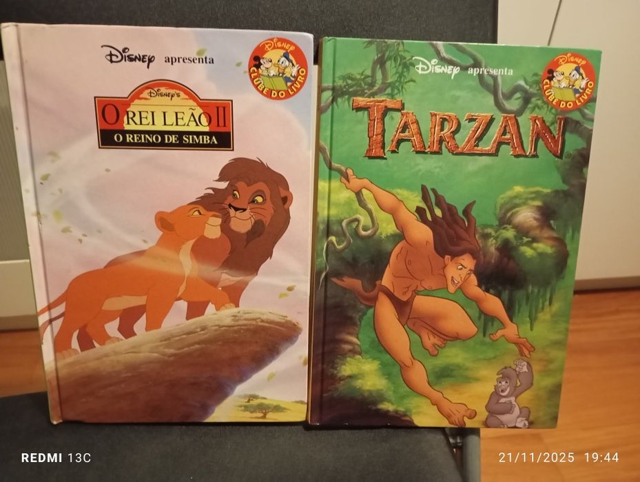 Dois livros da Disney