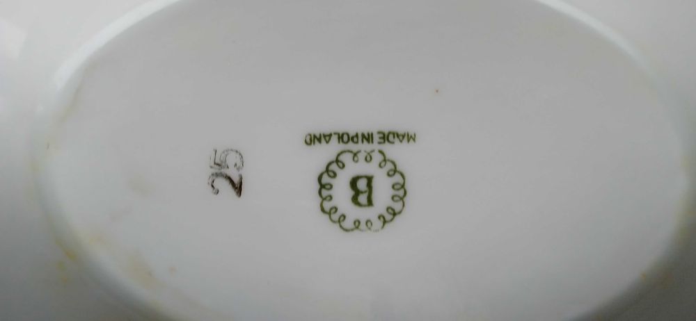 Stara sosjerka porcelanowa  BOGUCICE.