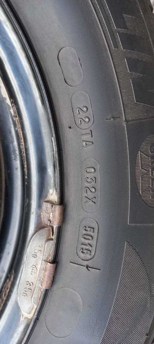 Комплект дисків 4х114,3, діаметр 67,1; гума Michelin Energy 195/65/15R