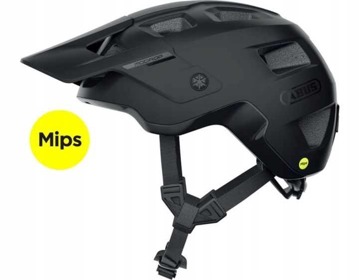 kask rowerowy abus modrop velvet black mtb r. l 57-61 mips
