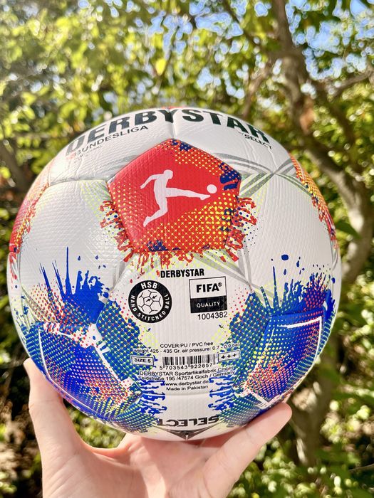 Висоякісний Футбольний мяч Derbystar Bundesliga 2025/26 size5,термошви