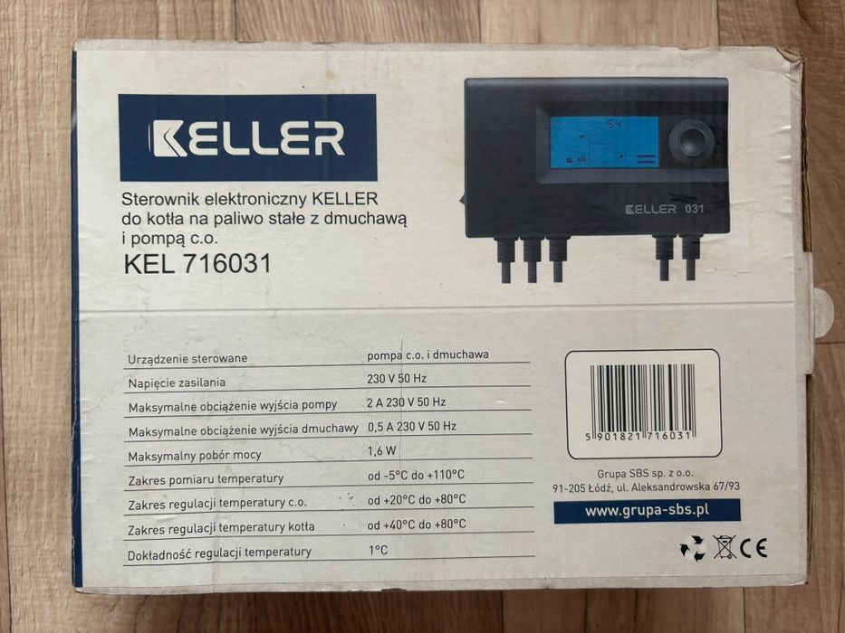Sterownik elektryczny do kotła Keller