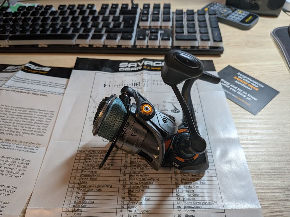 Kołowrotek Savage Gear sg6 2500Fd