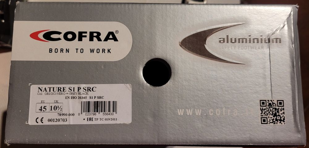 Calçado segurança botas trabalho Cofra N 45 e 46 novos