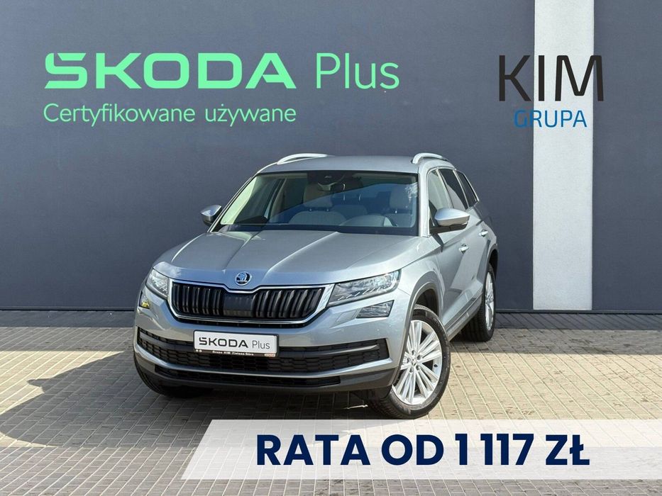 Skoda Kodiaq FV VAT M Serwis ASO Bezwypadkowy Czujniki parkowania Gwarancja