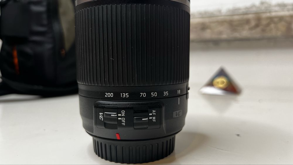 Tamron AF 18-200 mm f/3.5-6.3 Di II  para Canon | Tele zoom leve