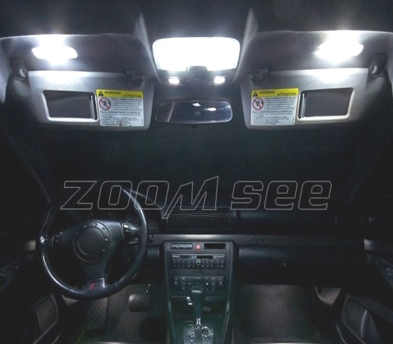 KIT COMPLETO DE 15 LAMPADAS LED INTERIOR AUDI A4 S4 B5 SEDAN 96-01