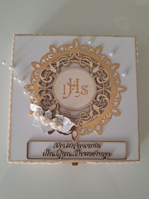 Podziękowania dla chrzestnych komunia