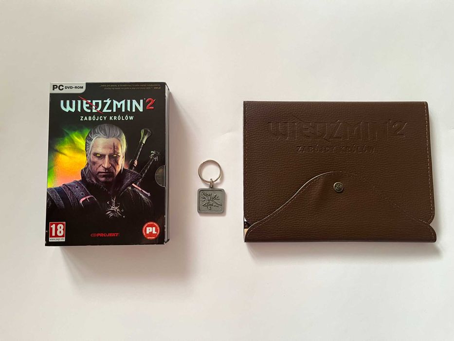 Gra PC Wiedźmin 2 Edycja Specjalna (Big Box) - Brelok, Notatnik