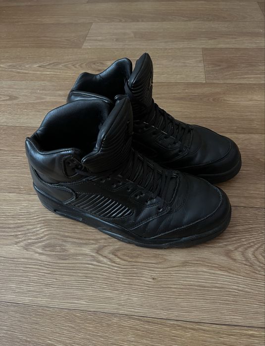 Кроссовки Nike Air Jordan 5 черные оригинал