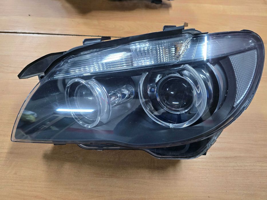 BMW 7 E65 E66 LIFT LCI Lampy Przód Prawa Lewa Xenon Komplet Stan BDB
