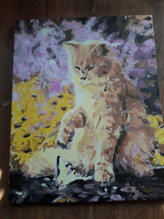 Obraz na płótnie Kotek