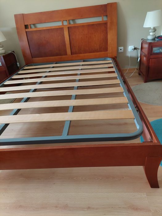 Cama Casal Cerejeira e estrado