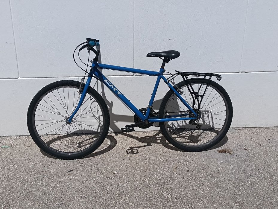 Bicicleta 26" azul - Bom Estado - Pronta a Andar