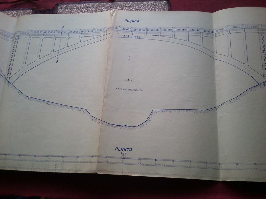J.A.E.-Projecto da Ponte da Ribeira do Roxo-E.N.N.º 19-1930