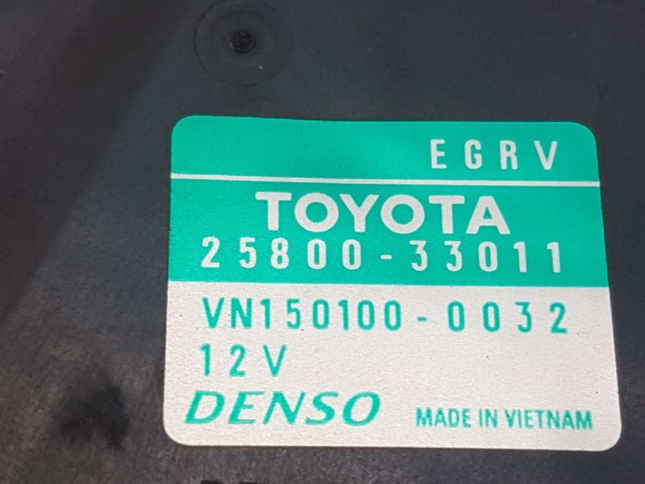 VáLVULA EGR TOYOTA AURIS LIVE
