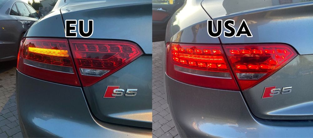 Przeróbka lamp, kodowanie, konwersja USA na EU