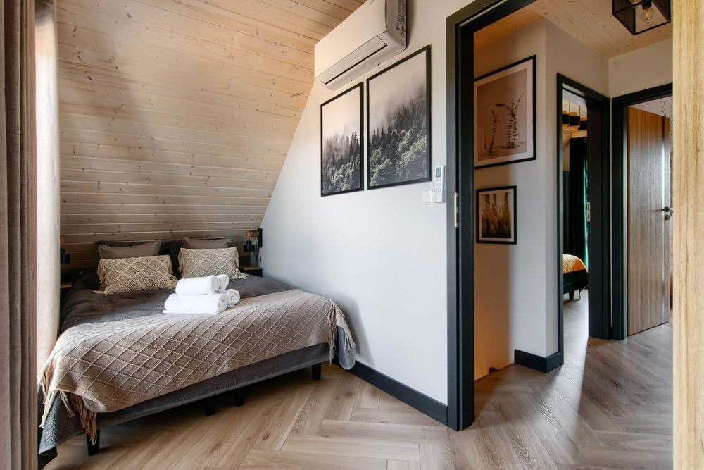 Całoroczny Domek Boho nad jeziorem, jacuzzi, Lubniewice