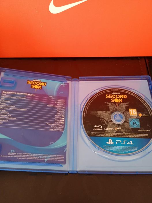inFamous Second Son PS4 | IDEALNY STAN | Komplet