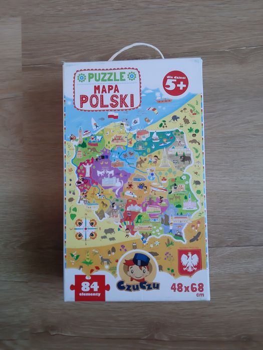 Puzzle Mapa Polski CzuCzu