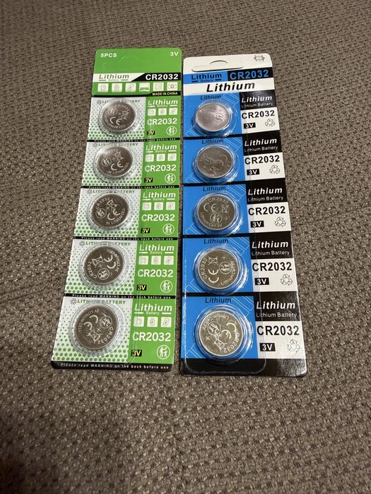литиевые батарейки CR2032
