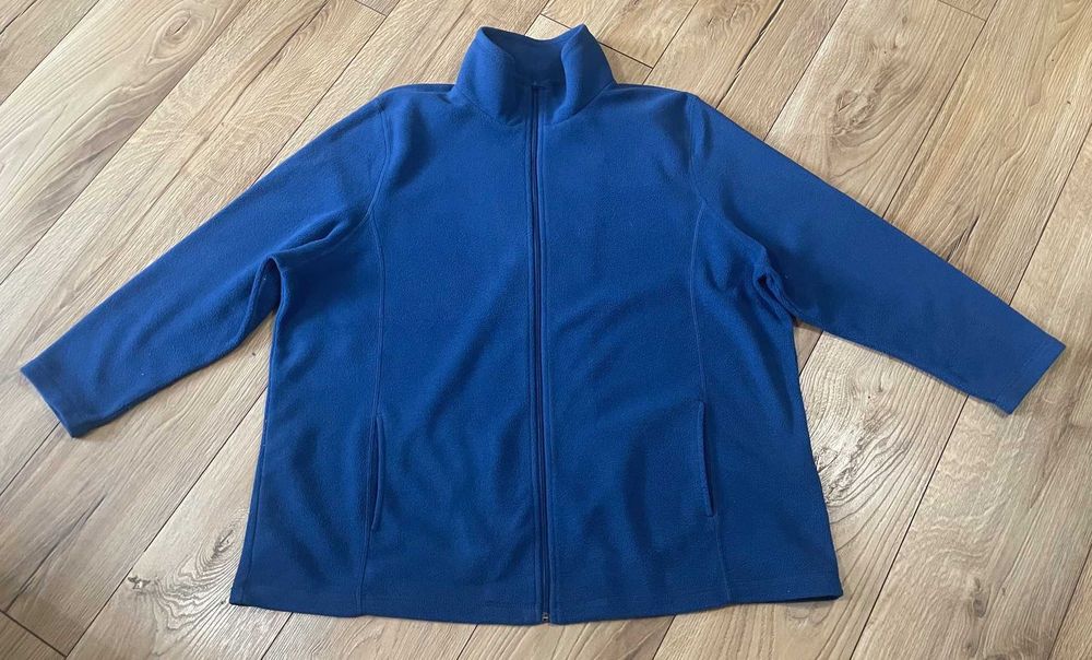 Kurtka damska sportowa polar niebieski 5XL-6XL 40zł