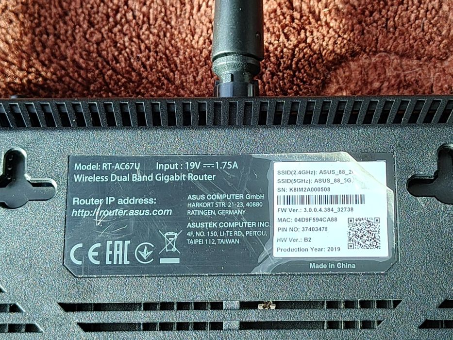 Router Asus Rt-ac67u