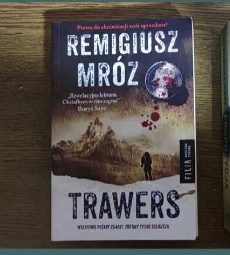 Książka Trawers Remigiusz Mróz