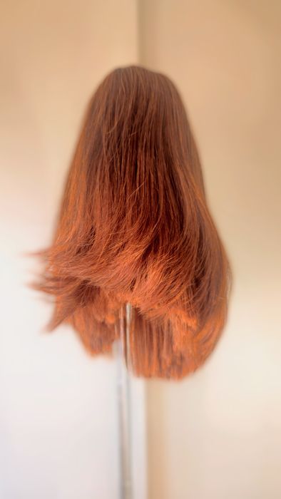 Peruca Lace Front Castanho Acobreado | Excelente Estado