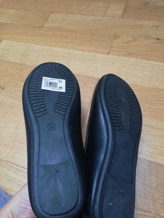 Buty pantofle/balerinki 32